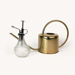 Gold watering can